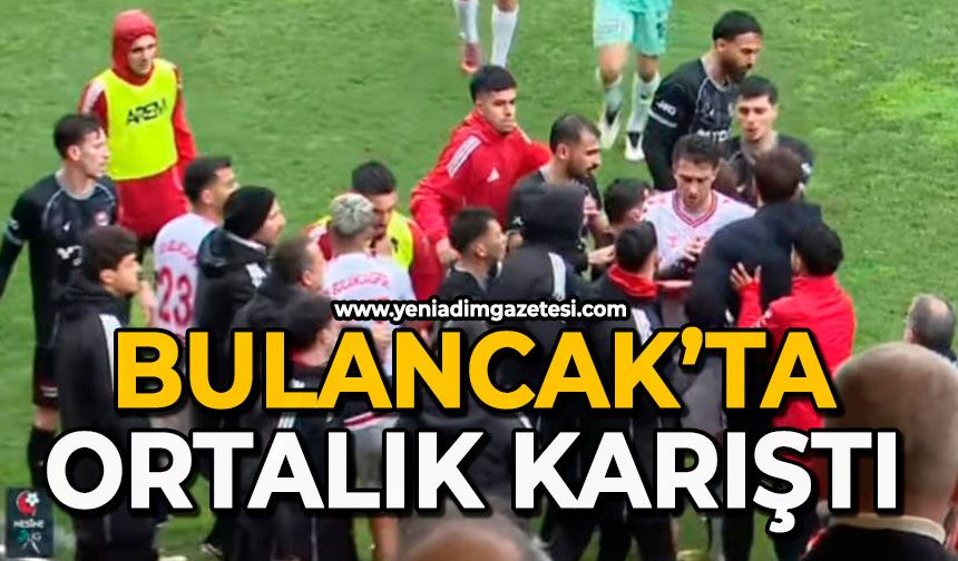 Bulancak’ta ortalık karıştı