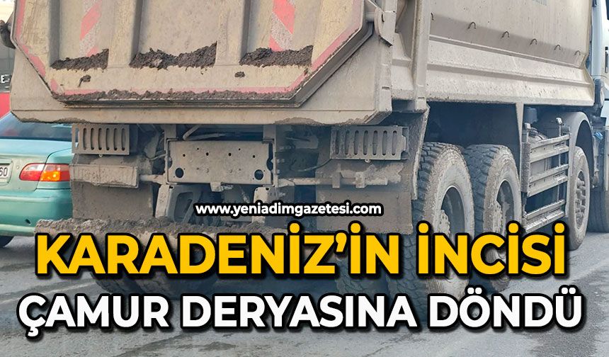 Karadeniz’in incisi çamur deryasına döndü