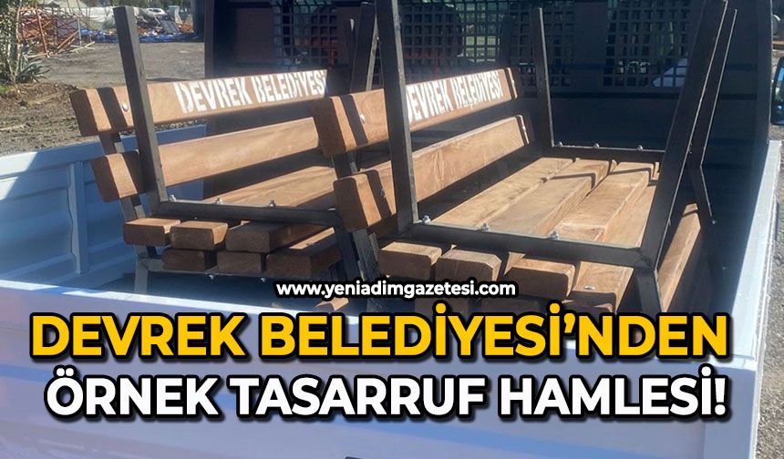 Devrek Belediyesi’nden örnek tasarruf hamlesi!