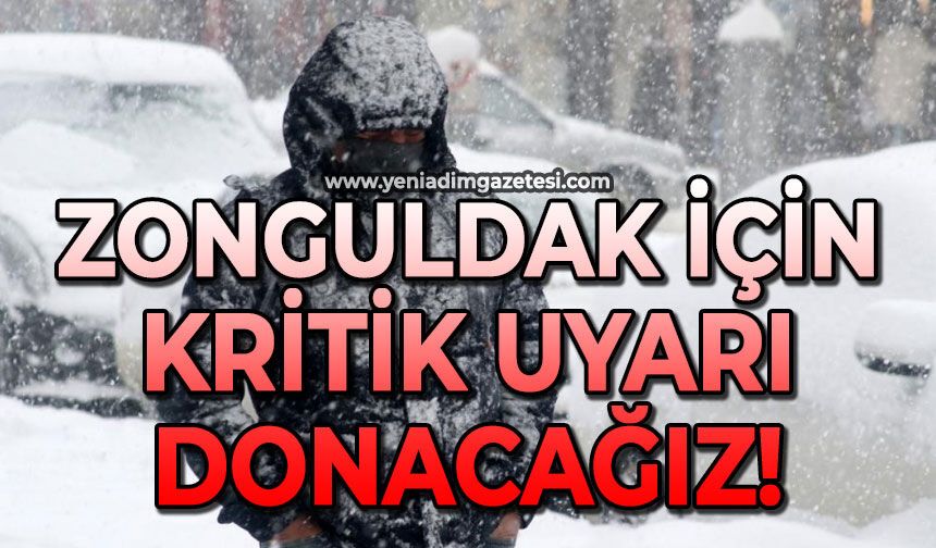 Zonguldak bugüne dikkat: Donacağız!