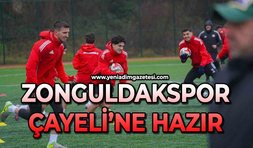 Zonguldakspor Çayeli'ne hazır