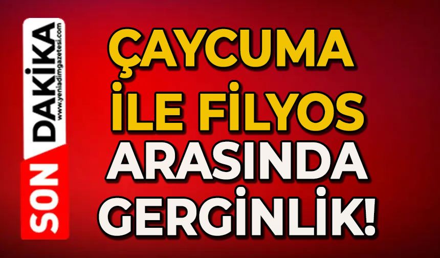 Çaycuma ile Filyos arasında gerginlik!