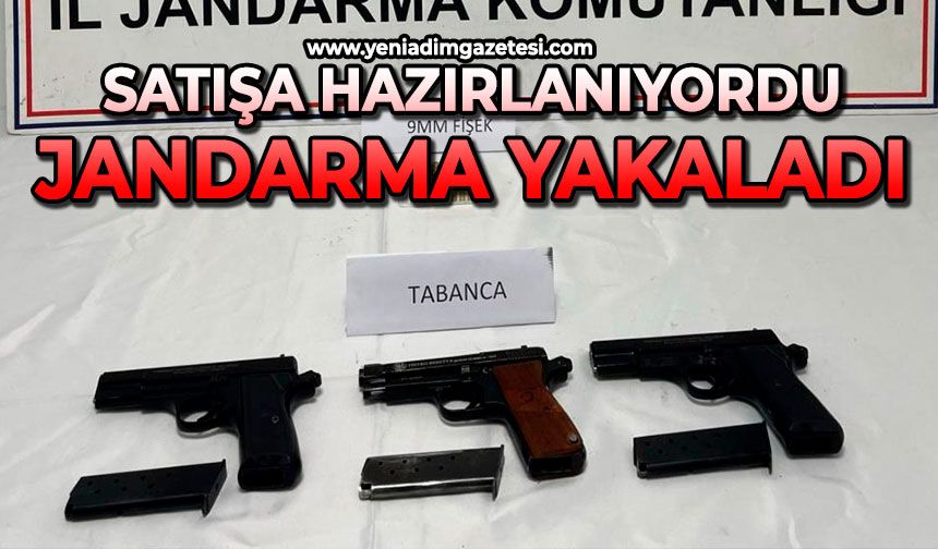 Satışa hazırlanıyordu: Jandarma yakaladı