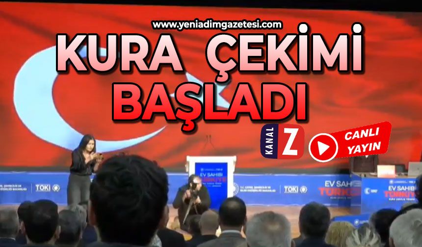 TOKİ Kura çekimi başladı/ KANAL Z canlı yayın