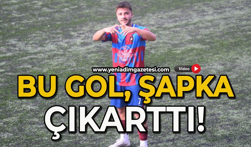 Bu gol şapka çıkarttırdı