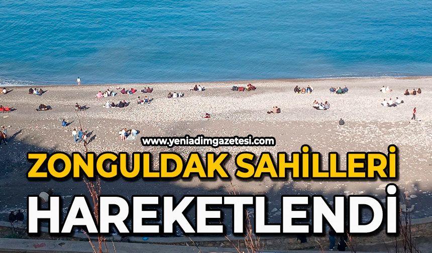 Zonguldak sahilleri hareketlendi