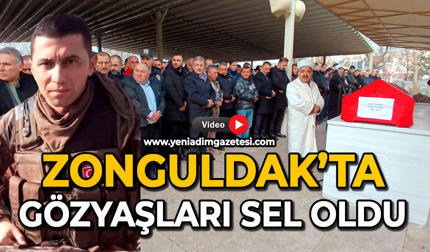 Zonguldak’ta gözyaşları sel oldu