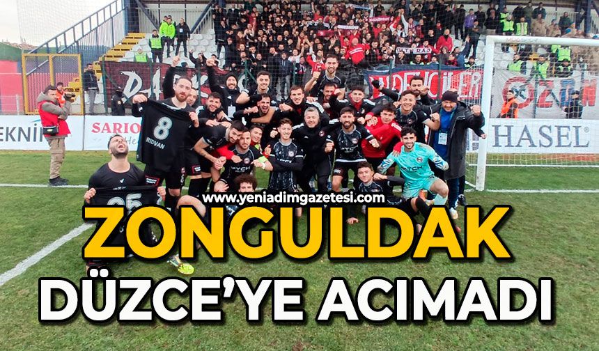 Zonguldak, Düzce’ye acımadı