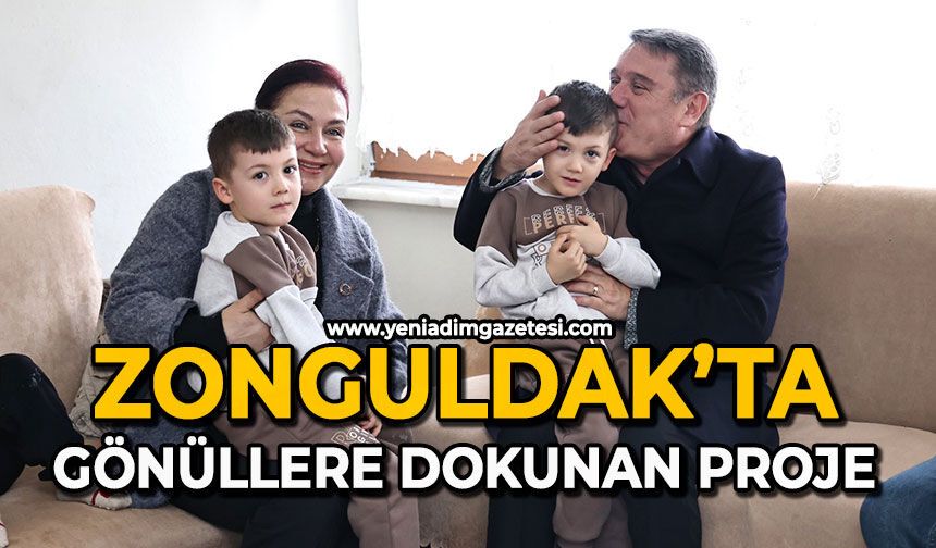 Zonguldak’ta gönüllere dokunan proje