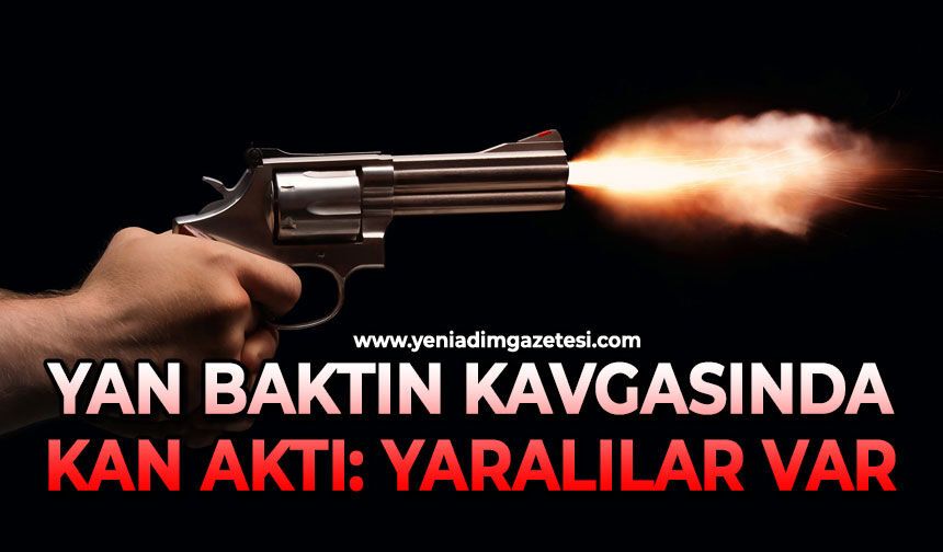 Yan baktın kavgasında kan aktı: Yaralılar var
