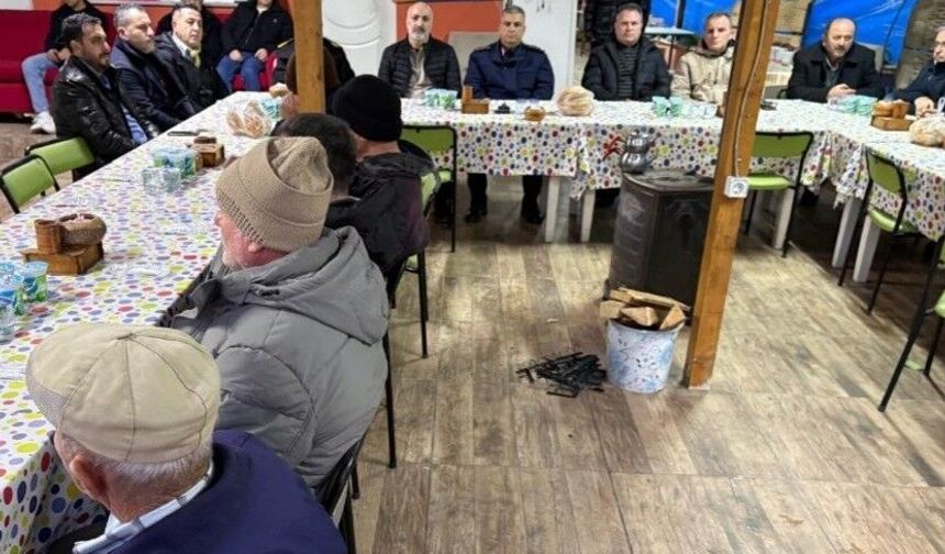 Şehit ailesinden iftar yemeği