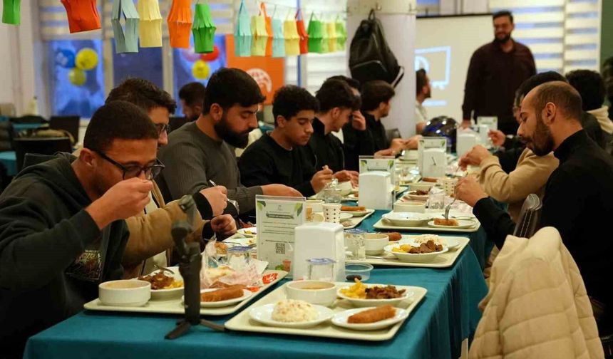 Uluslararası öğrenci iftarı düzenlendi