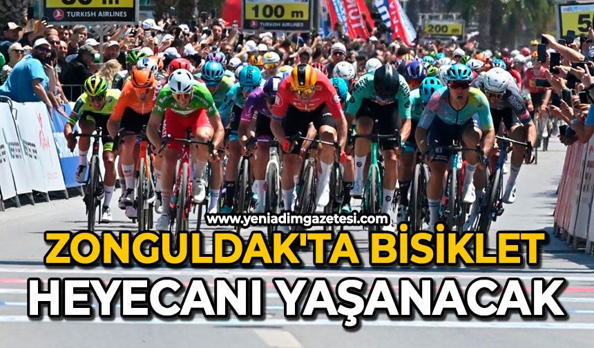 Zonguldak'ta bisiklet heyecanı yaşanacak