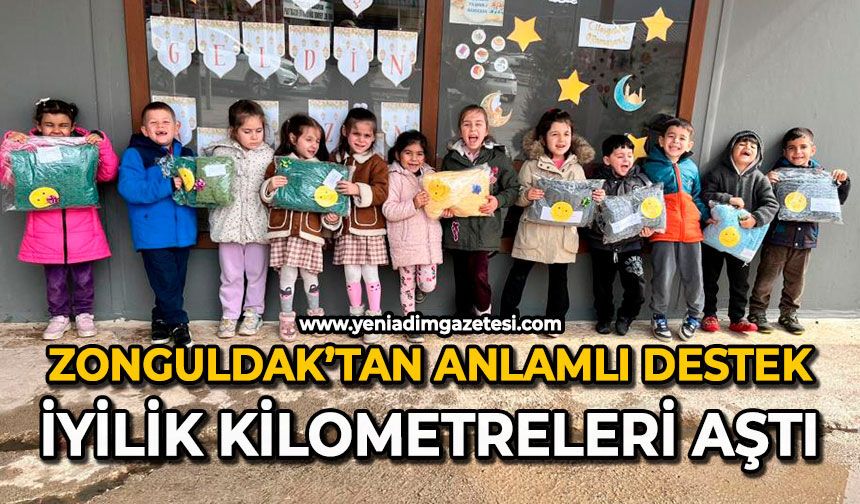 Zonguldak’tan anlamlı destek: İyilik kilometreleri aştı