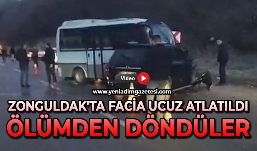Zonguldak'ta facia ucuz atlatıldı: Onlarca kişi ölümden döndü