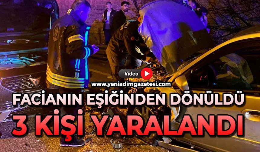 Facianın eşiğinden dönüldü: 3 kişi yaralandı