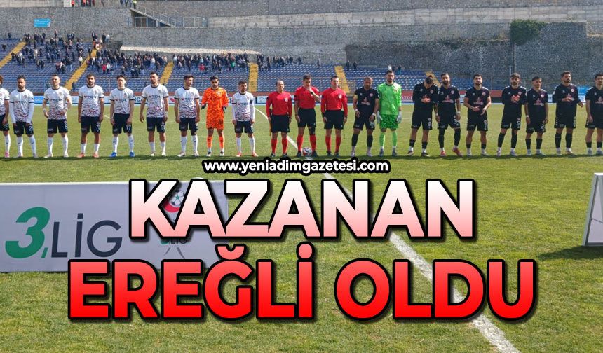 Kazanan Ereğli oldu
