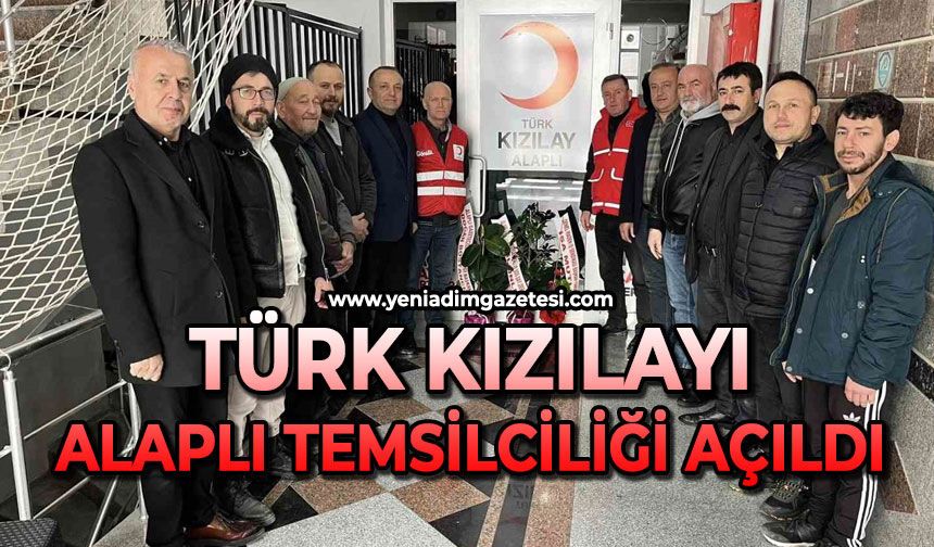 Türk Kızılayı Alaplı Temsilciliği açıldı