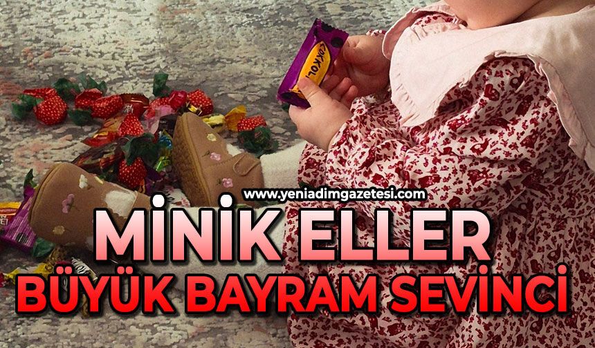 Minik eller, büyük bayram sevinci
