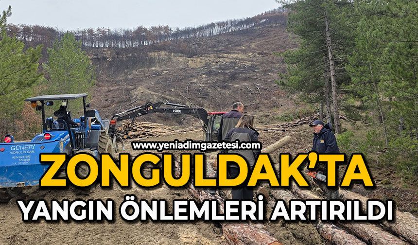 Zonguldak’ta yangın önlemleri artırıldı