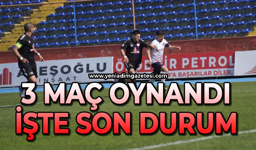 3 maç oynandı: İşte son durum