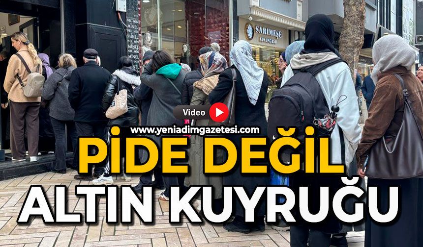 Pide değil, altın kuyruğu