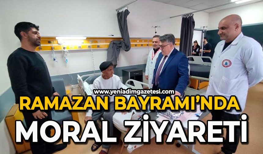 Ramazan Bayramı’nda moral ziyareti