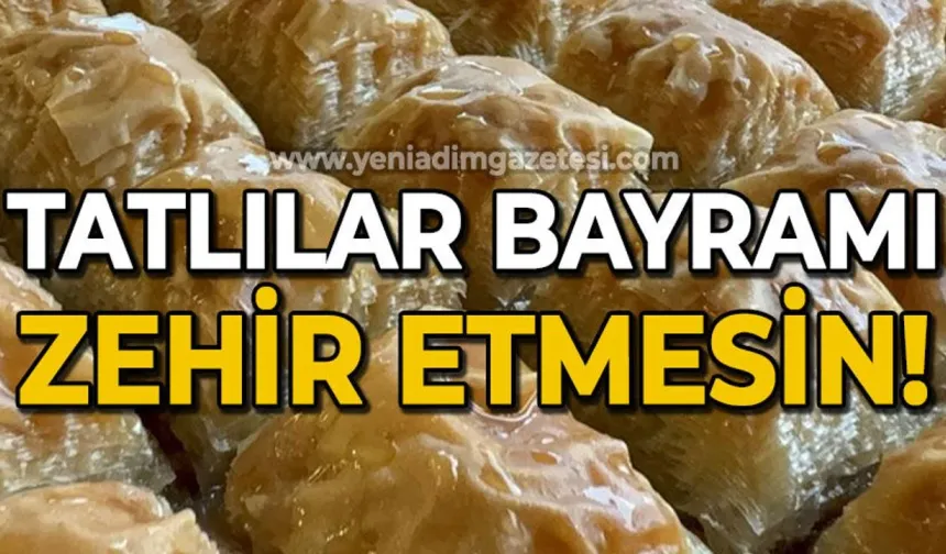 Uzmandan bayramda porsiyon kontrolü ve sağlıklı beslenme uyarısı