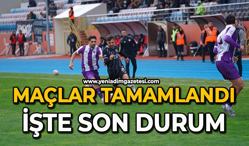 Maçlar tamamlandı: İşte son durum