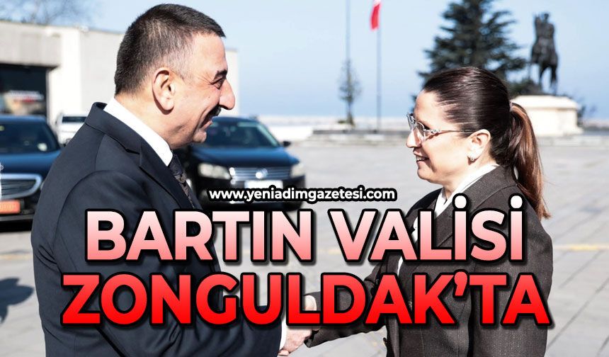 Bartın Valisi Zonguldak’ta