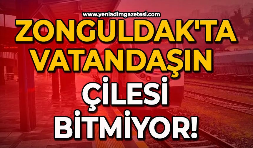 Zonguldak'ta vatandaşın çilesi bitmiyor!