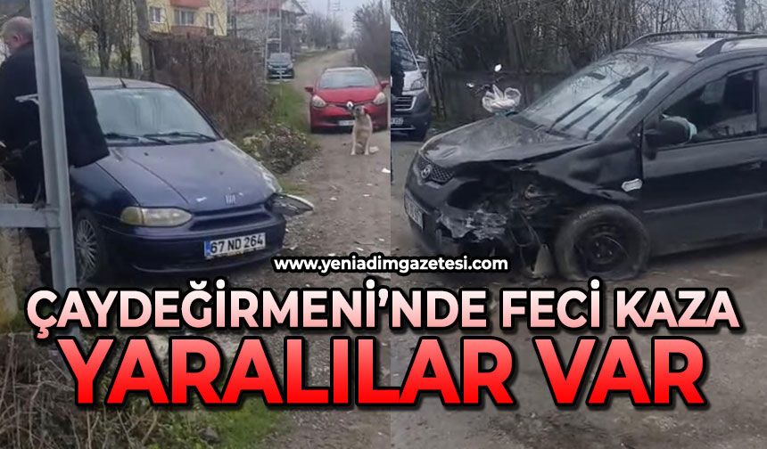 Çaydeğirmeni'nde korkunç kaza: Yaralılar var