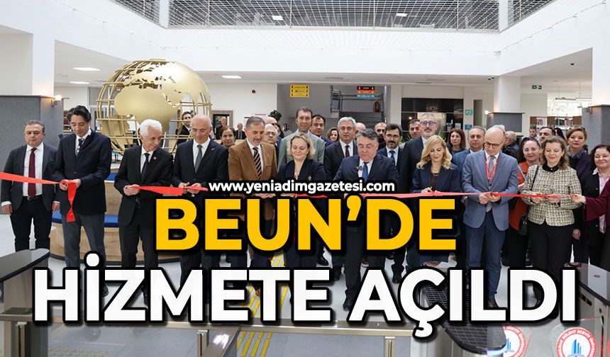 BEUN’de hizmete açıldı
