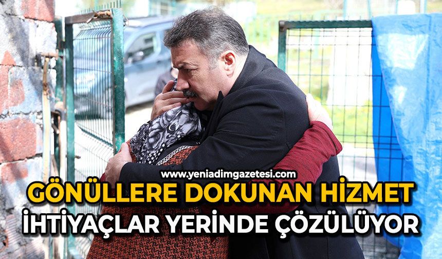Gönüllere dokunan hizmet: İhtiyaçlar yerinde çözülüyor