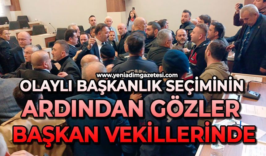 Olaylı başkanlık seçiminin ardından gözler başkan vekillerinde