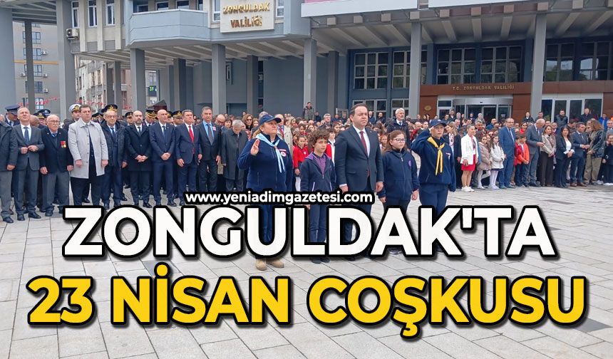 Zonguldak'ta 23 Nisan coşkusu