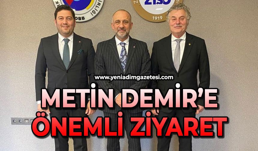 Metin Demir’e önemli ziyaret