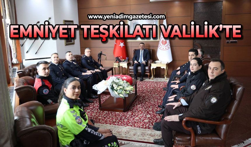 Emniyet Teşkilatı Valilik'te