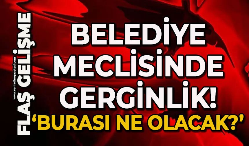 Mecliste gergin anlar: 'Burası ne olacak?'