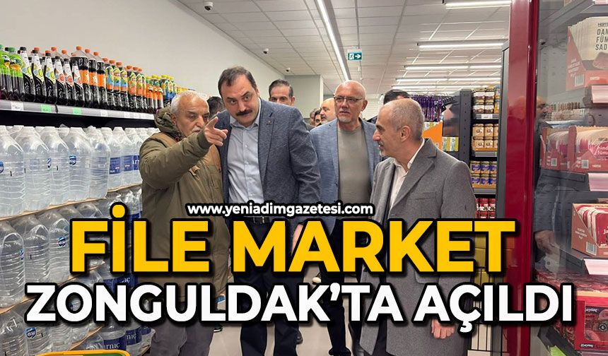 File market Zonguldak’ta açıldı