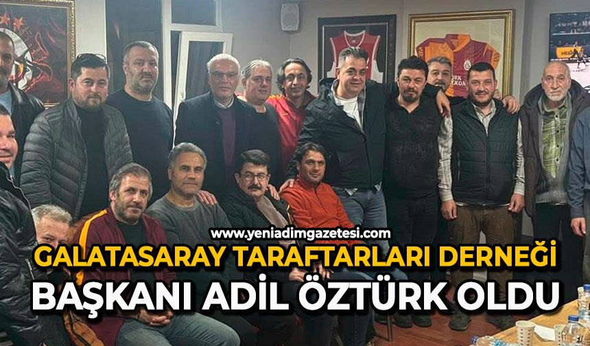 Galatasaray Taraftarları Derneği Başkanı Adil Öztürk oldu