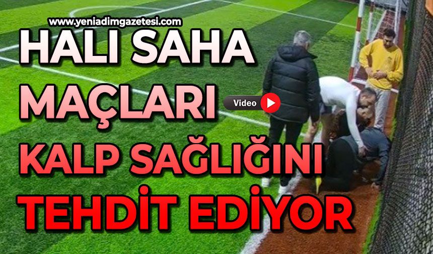 Halı saha maçları kalp sağlığını tehdit ediyor