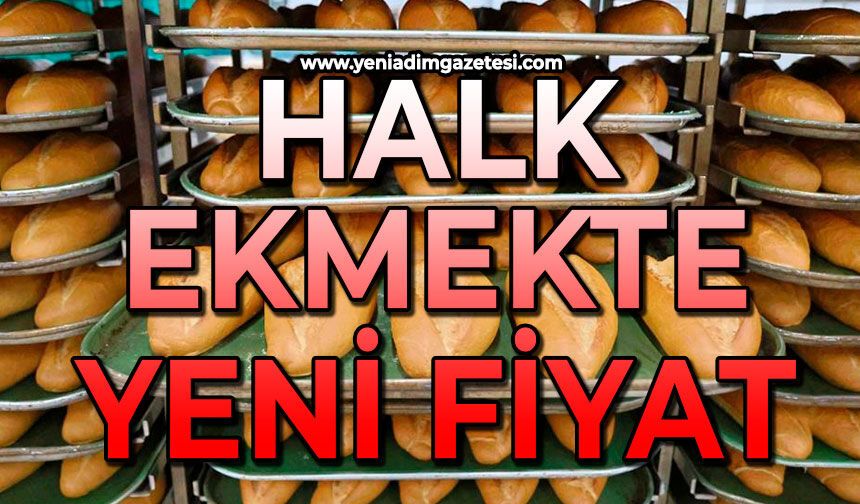 Halk ekmekte yeni fiyat