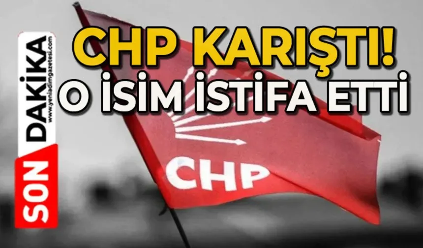 CHP’de istifa depremi sürüyor
