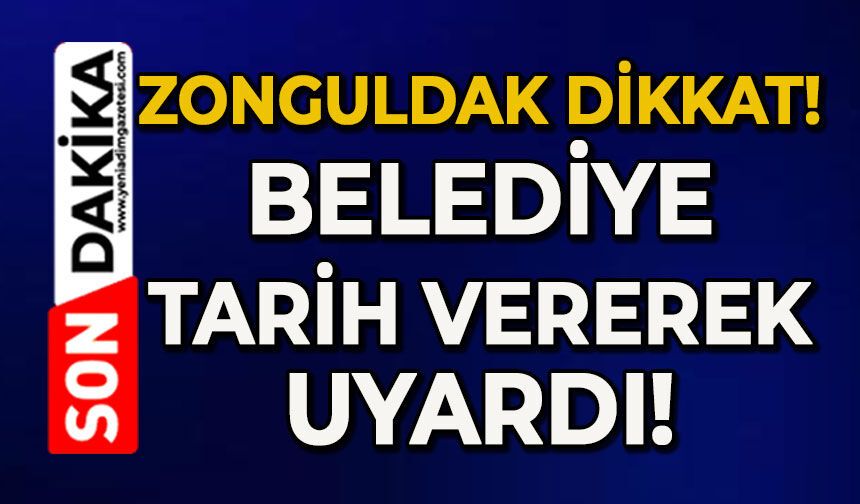 Zonguldak Belediyesi tarih verdi: Otobüs kartlarınızı çıkartın