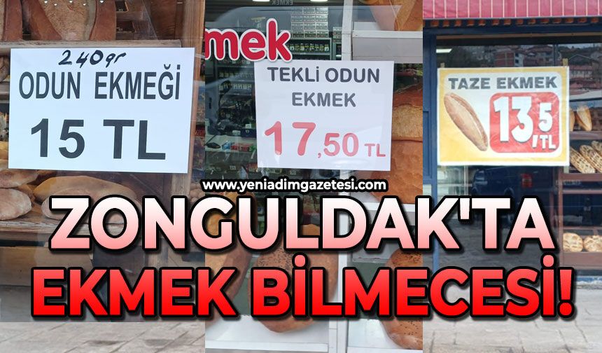 Zonguldak’ta ekmek bilmecesi
