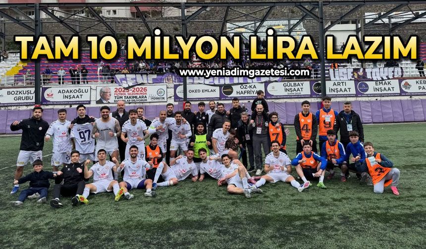 Tam 10 Milyon lira lazım