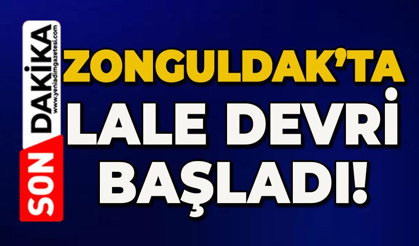 Zonguldak’ta lale devri başladı!