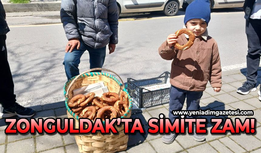 Zonguldak'ta simite zam