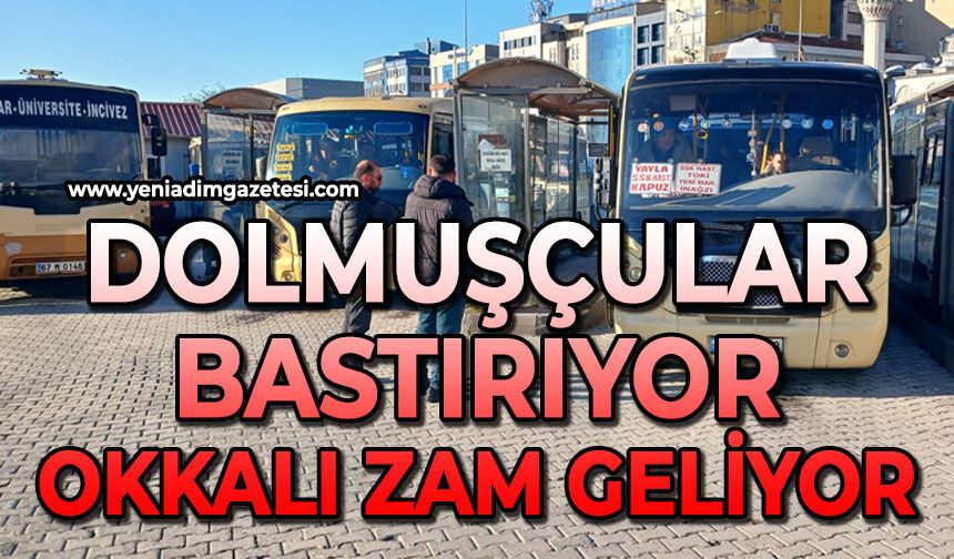 Dolmuşçular bastırıyor: Okkalı zam geliyor